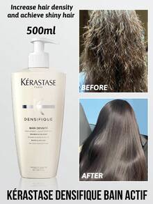Kérastase 豐盈洗髮精 250ml，促進頭皮健康、控油、強化髮絲、促進頭髮再生、防止掉髮、滋養修復、深層清潔、增加髮量、再生洗髮精、護髮、滋養抗老、抗污染、富含油脂與玻尿酸的營養配方，適合老化髮質日常使用，專業沙龍推薦，旅行必備 - 500ml - 查看 9