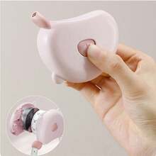 Cute Magnetic Automatic Circumference Measuring Tape, Household Cartoon Tape Measure, Soft Tape Measure For Tailoring Waist And Chest Measurements For Girls, With Magnetic Snap Design For Accurate Measurement, One Click Rebound, And Easy Retraction. Tape Length: 150cm