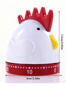 Cute Chicken Timer: Precise Timing, Control Every Delicious Moment, Simple And Easy To Use, Suitable For Multi-Function Cooking And Time Planning - Multicolor - View 6
