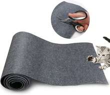 78.7"X15.8" Cat Scratch Mat, Replacement For Cat Scratching Post Or Pad, DIY Cat Tree Shelf, Decorative Cat Tower, Couch Furniture Or Wall Protector (Black) - 灰色 - 查看 7