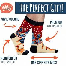 Calcetines Divertidos Lavley Para Hombres - Regalos Novedosos Para Fanáticos del Deporte, Golf, Pickleball, Levantamiento de Pesas, Carreras y Más - No molestar, el baloncesto está en calcetines - Ver 2