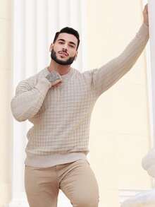 TRICOT DE LUXO Men Sweaters - 米色 - 查看 6
