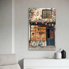 Framed French Bakery Art Print – Paris Patisserie Printable, Croissant Cafe Wall Art, Kitchen & Dining Room Decor. Birthdays,Valentine's Day, Mother's Day, New Year, Halloween,Thanksgiving Day, Christmas, Easter ,Home Living Room Office Wall Decor, Perfect Gift And Wall Decoration, Room Decor, Wall Art Decor, Wall Decor, Living Room. - Random Print(隨機印花) - 查看 2