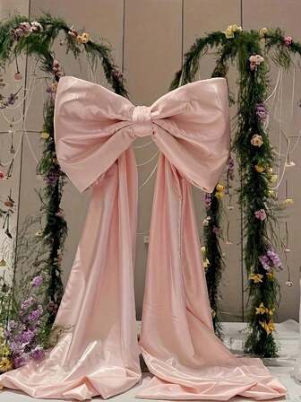 1 Lazo Grande Multicolor para Decoración de Pared, Ideal para Fiestas de Cumpleaños, Salas de Recreación, Regalos, Fotos, Despedidas de Soltera, Bodas, Navidad y Regalos Navideños.