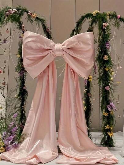 1 Lazo Grande Multicolor para Decoración de Pared, Ideal para Fiestas de Cumpleaños, Salas de Recreación, Regalos, Fotos, Despedidas de Soltera, Bodas, Navidad y Regalos Navideños.