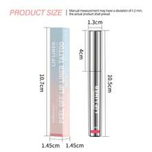 lakerain 1pc Matte Lip Liner Pencil, Smudge-Proof Lipstick Pencil, Suitable For Halloween, Christmas - Multicolor - View 8