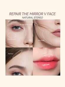 NOVO 二合一高光修容棒，哑光亮肤塑脸，鼻影，遮瑕膏 - 01#亮膚色 - 查看 5