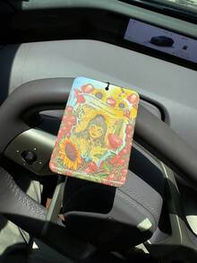 草莓La Chica Fresita空气清新剂，草莓、薰衣草和英国梨的香味，天然空气净化汽车悬挂式香薰片，汽车空气清新剂，香薰放松片，无酒精，耐阳光照射，豪华香氛系列，后视镜悬挂式香薰片，除臭剂，持久留香，男女通用，汽车和衣柜用天然香味空气净化器，五星级酒店级香氛，豪华香氛 - 小蒼蘭與英國梨香水味持續90天100%精油 - 查看 6