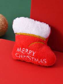 (款式随机)创意卡通胸针圣诞驯鹿圣诞老人胸针百搭可爱胸针卡通后开式圣诞胸针钥匙扣吊坠配饰礼物 - 彩色 - 查看 9