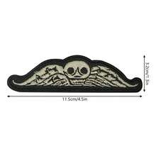 3pcs Halloween Skull Embroidery Patch For DIY Clothing, Backpack, Hat And Fabric Patches Accessories - 彩色 - 查看 2