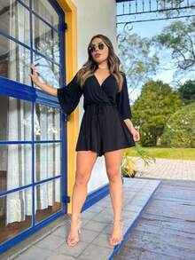 Women Jumpsuits - màu đen - Xem 3