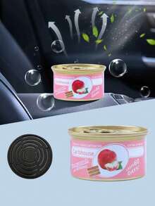 60天持久留香车载空气清新剂，优雅香氛营造清新宜人的车内氛围，也适用于家居除臭，多种香型可选，女士汽车配件，汽车装饰 - 彩色 - 查看 12