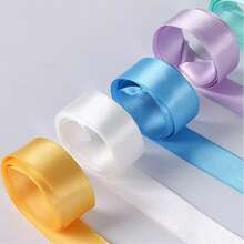 1 对奢华双面涤纶缎带鞋带，光泽、宽、扁平，表面缎面，耐用涤纶宽鞋带，非常适合时尚运动鞋、溜冰鞋、靴子和休闲鞋，表面色彩鲜艳，如丝绸般，设计易于使用，120 厘米（约 47.24 英寸）夏季日常穿着 - 彩色 - 查看 9