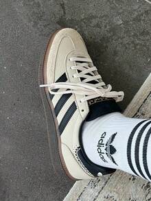 Adidas 男鞋新款NIKE COURT SHOT運動休閒復古板鞋 - 咖啡棕 - 查看 4