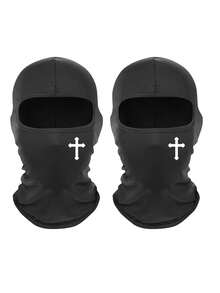 3 Piezas/1 Pasamontañas máscara facial para hombres y mujeres - Esquí, snowboard, motocicleta, protección solar y protección contra el viento Cuello de verano refrescante, protector de motocicleta Bufanda de esquí para hombres/mujeres