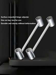1 Stück Türscharnier Einstellwerkzeug, Scharnier-Spaltjustierungsschlüssel, robustes Türscharnier-Reparaturwerkzeug für Wohnungen, Brandschutz-, Sicherheits- und Reinraum-Türen, ergonomisches Design für einfache Reparatur