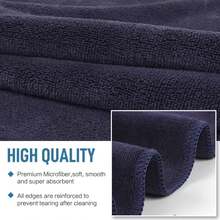 6PCS Toalla Fitness Gym, Toalla Deportiva Absorbente, Secado Rápido Absorbente de Entrenamiento, Ligera de Viaje para Deporte, Yoga, Playa, Ducha. - 1 - Ver 4