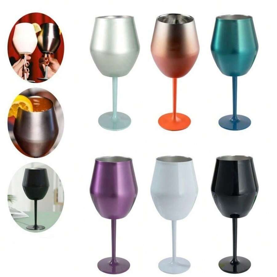 Thermal Cup And Garnish 2 In 1 Removable Drinking Cup, 420ml Stainless Steel Double Insulation - BINGO - Nhiều màu - Xem 1