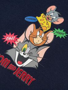 Balabala Tween Boy  Fleece Sweatshirt, 2025 Winter Mall Edition, Soft Warm Sweatshirt - Dark Blue - View 7