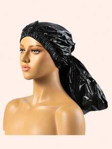 قبعات استحمام كبيرة الحجم للنساء ذوات الشعر الطويل، قبعات استحمام كبيرة الحجم للشعر المتشابك، قبعات شعر قابلة للطي - متعدد الألوان - مشاهدة 8