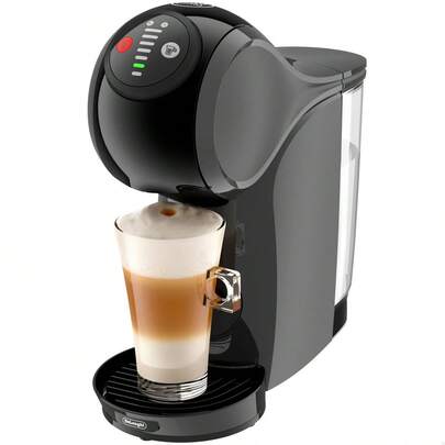  Cafetera cápsulas DeLonghi Genio S, Nescafé Dolce Gusto, Máquina de café eléctrica en cápsulas, 0,8 L, 15 bares, pantalla táctil, estilo moderno ✅Entrega 24/48h