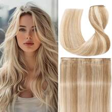 巴西接发片自然直发雷米真人发隐形无缝接发片 - 彩色 - 查看 39