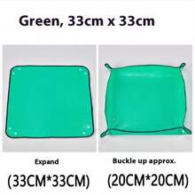 Tapete de jardim grosso à prova d'água, trocador de solo para vasos para plantar flores, suculentas, plantas verdes, acessórios para ferramentas de jardinagem