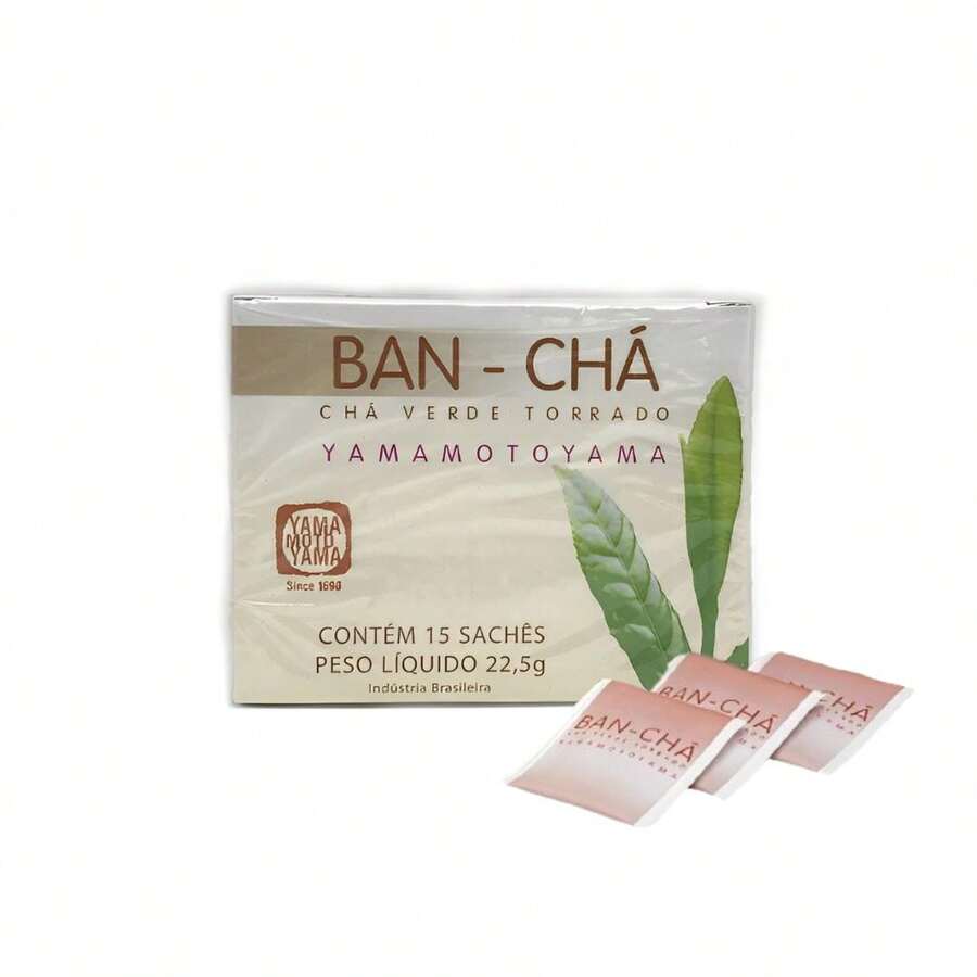 Chá Verde Torrado Ban-Chá 15 Sachês Yamamotoyama - 1 pc - Visão 1
