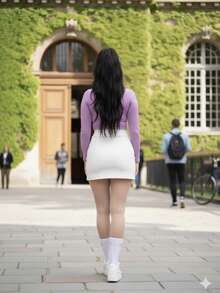 Disfraz para Halloween Conjunto de Trixie Tang de Los Padrinos Magicos con Blusa de Manga Larga y Falda Corta para Halloween - Variante 1 - Ver 3