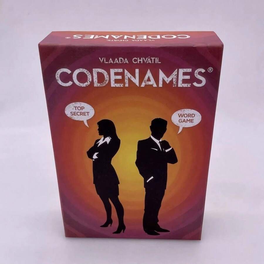 Juego de asociación de palabras CODENAMES, juego de encubierto para fiestas, juego de mesa para adultos, entretenimiento familiar, cartas de juego - Multicolor - Ver 1