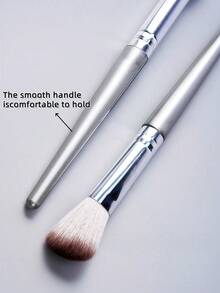 14pcs Makeup Brush Set Including Powder Brush, Blush Brush, Foundation Brush, Eyeshadow Brush, Blending Brush, Contour Brush, Portable Soft Makeup Tool&2pcs Wet Wet Dual Use Makeup Egg&2pcs Triangle Sponge Makeup Powder Puff