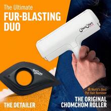 Local Shipping-Clothing And Bedding - Multi-Surface Fur Removal Tool ChomChom Roller & Detailer Bundle - Pet Hair Remover And Reusable Lint Roller - ChomChom Cat And Dog Hair Remover For Furniture, Couch, Carpet, - 預設 - 查看 3