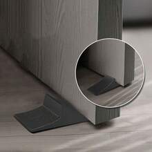 Invisible Magnetic Door Stopper With Free Punch, Stainless Steel Windproof Household Hardware - Multicolor - View 8