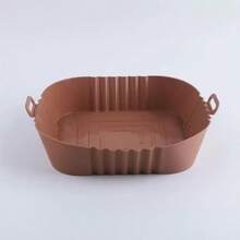 1 pieza Revestimiento de silicona antiadherente reutilizable - Bandejas de horno para pizza y pollo frito - Accesorios de cocina para el horno, apto para contacto con alimentos