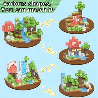 Magnetic Building Blocks Set - Creative, Colorful Architectural Toys, STEM Montessori Sensory Toys For Boys And Girls, Perfect Christmas And Birthday Gifts