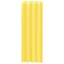 Voile Vorhänge mit Ösen 2 Stk. Gelb-XY649227