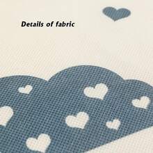 Extra-Large Foldable Storage Bag With Viewing Window - Durable Cotton Blend, Reinforced Zipper For Bedding & Clothing Organization