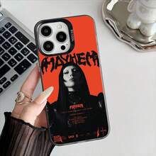 Funda de Teléfono Singer L-Lady G- para Apple 11 12 13 14 15 16Pro Max Plus, Cubierta Protectora Plateada - Z4 - Ver 5