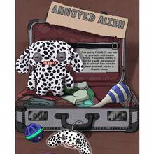 Spin Master Officiellt äkta - Söta fula monsterdjursserie plyschleksaker, udda och bedårande samlardockor - Fuggler Husdjursmonster - Trouble Star Monster #15731A - Visa 2