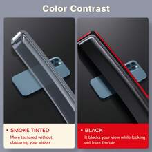 GEARZAAR For Mercedes A-Class W176 2012-2018 5 Door Hatchback Wind Deflectors 4pcs Tinted - Default - View 5
