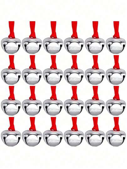 Silver Christmas Bells, Decorative Gifts, Bulk Polar, Santa Sleigh Bells, Christmas Tree Decorations, Party Favors, Stocking Stuffers, Bell Decorations, Pendant Diy, Christmas Home Decor