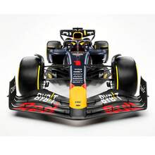Burago 1:43 Oracle Red Bull Racing RB20 N.º 1 Max Verstappen Coche de Modelo a Escala de Aleación Fundida, Modelo de Coche de Carreras de Fórmula 1, Regalo Perfecto para Vacaciones y Cumpleaños - RB20-#1 - Ver 9