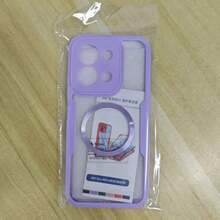 Hadaasi 1个紫色磁吸保护壳，内置屏幕保护膜，[兼容无线充电] 360°全方位防震手机壳 [亲肤材质，防滑设计] 防刮手机壳，兼容 17 Pro/17 Pro Max/Apple Air/17和Galaxy S25 Ultra - 紫色 - 查看 88