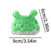 一件可爱小宠物连衣裙迷你针织雪貂衣服手工仓鼠公主裙透气宠物服装