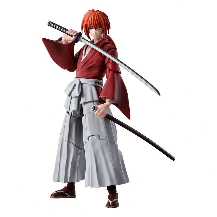 TAMASHII NATIONS Bandi Kenshin Himura S.H. Figuarts 13,5 Cm - Action Figure Rurouni Kenshin - 5