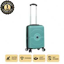 A 20-inch AQUA GREEN