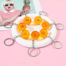 1  Keychain - Official  Anime Collectible, With Seven S, Red And Gold Dragon Design, Durable Iron Alloy Chain, Suitable For  Fans, Christmas, Halloween, Party Gifts, Character Accessories - KC0290 - 查看 6