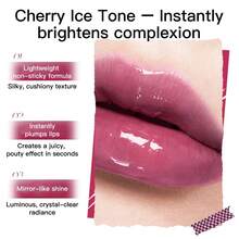 Wet & Wild Transparent Lip Oil, Layerable Lipstick, Lip Gloss, Moisturizing Lip Balm, Shiny - Purple Dusk Butterfly Silk - View 3