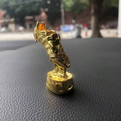 1pc Mini Gold Trophy - Perfect For Home & Office Decor, Sports Enthusiast Collectible, Suitable For Bookshelf Or Car Display, Ideal For Christmas, Halloween Decoration And Autumn Home Decor