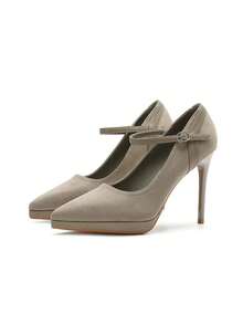 Women Pumps - Khaki - View 4